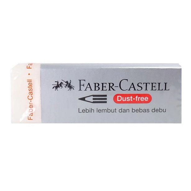 

(1 PCS) PENGHAPUS FABER CASTELL DUST FREE PUTIH / BEBAS DEBU ORIGINAL FABERCASTELL ERASER WHITE BESAR KECIL PENGHAPUS PENSIL UJIAN UN UAS UTBK ALAT TULIS SEKOLAH KANTOR KULIAH MURAH LENGKAP / M21 STATIONERY JOGJA