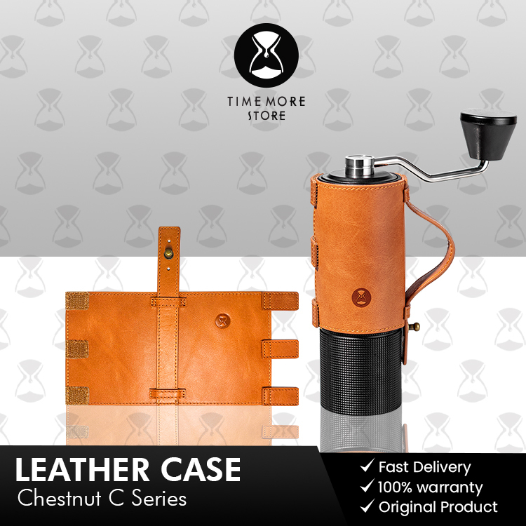 Timemore chestnut C2 / C3 leather case sarung kulit casing grinder timemore