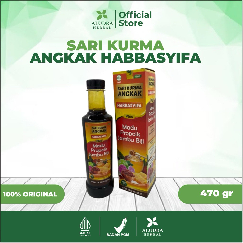 

Sari Kurma Angkak Habbasyifa 470 gr