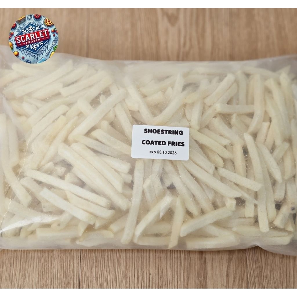 

Kentang Goreng Shoestring Coated Fries French Fries 1kg