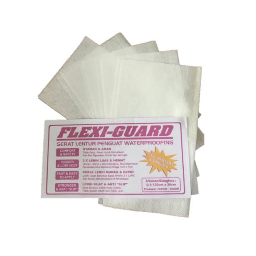 serat flexi guard anti bocor 120 x 20 cm