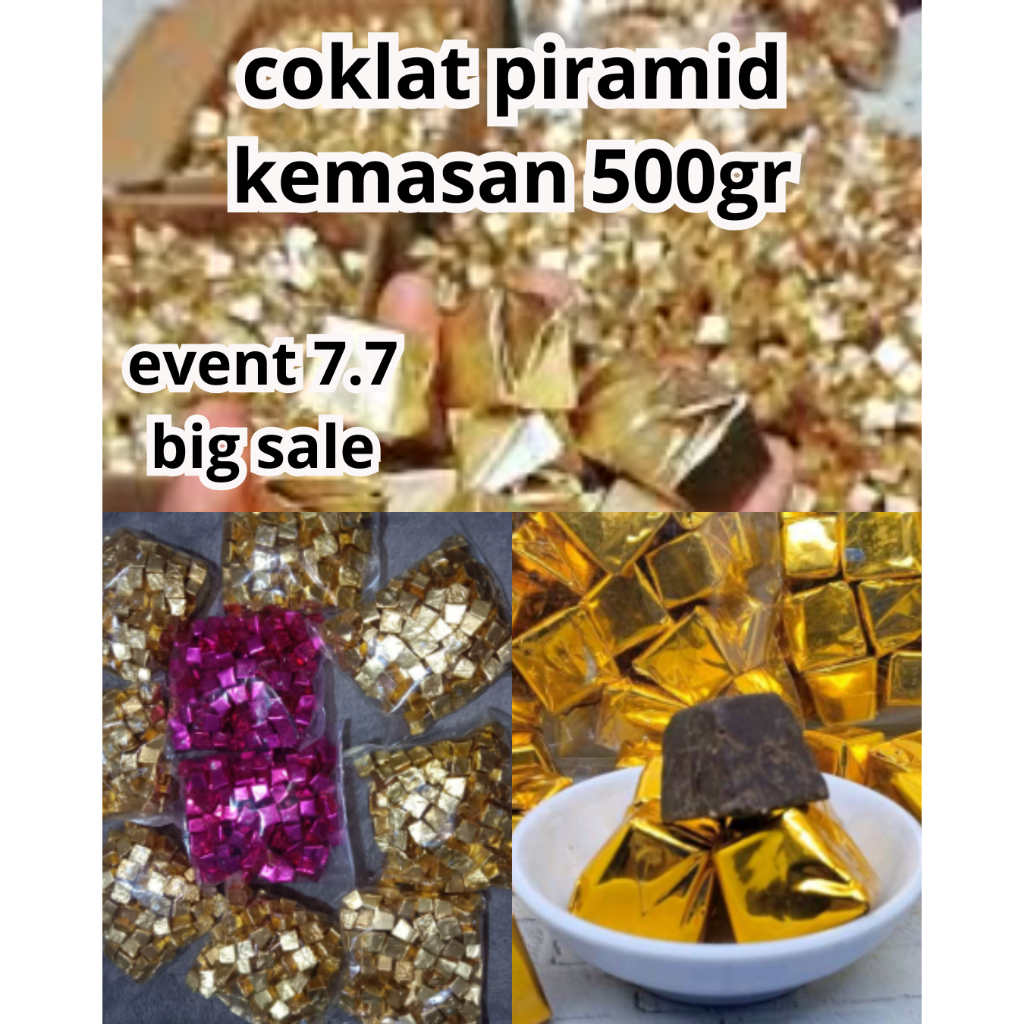 

coklat silverqueen piramid berat 500gram