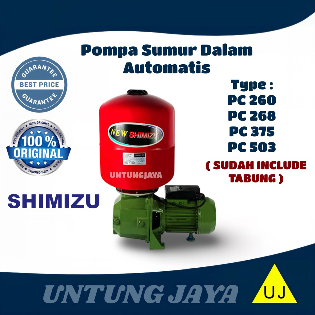 POMPA AIR SHIMIZU PC 375 BIT / POMPA SHIMIZU JETPUMP PC 375 BIT / SHIMIZU WATER PUMP PC 375 BIT / PO