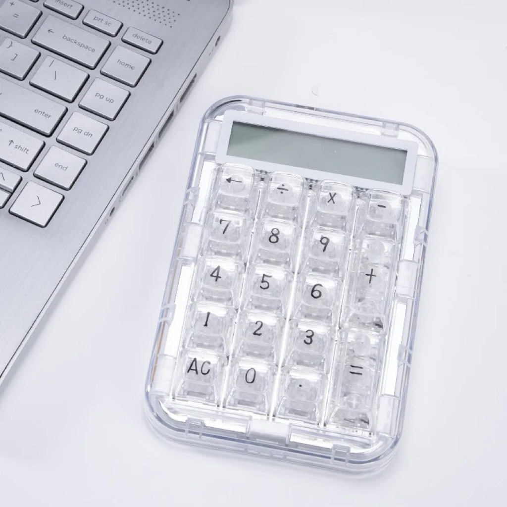 

CoolKiller CK21 Hot Swappable Mechanical Calculator Numeric Keypad NumPad / Kalkulator / Aesthetic Calculator / Transparent Calculator / Kalkulator Transparan