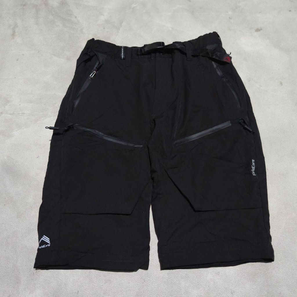 Celana pendek pria fieldcore packable hitam