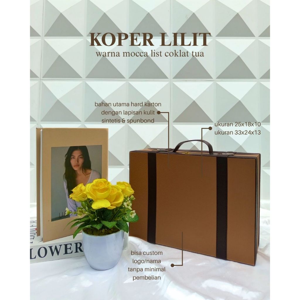 

Box Hampers Model Koper Untuk Packaging Souvenir Acara Ulangtahun Anak