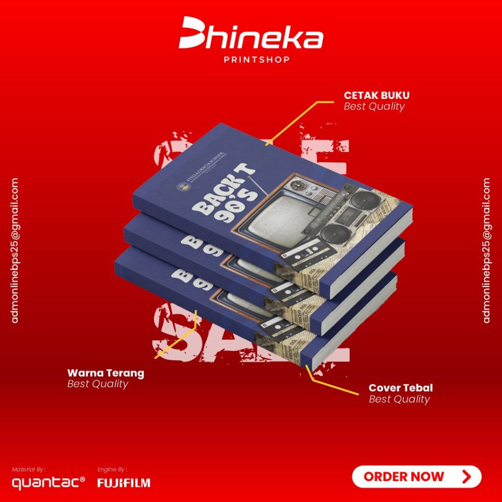 

Print ISI/ Buku | Katalog | Yearbook A3+/CUSTOM