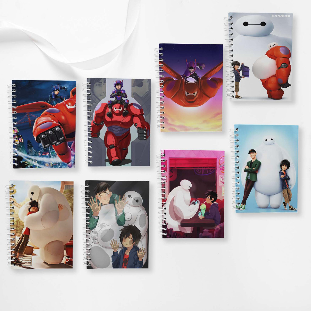 

Note Book Spiral Large (10 cm X 14 cm) Edisi Baymax / Notebook A6 Custom / Seminar Kit Surabaya