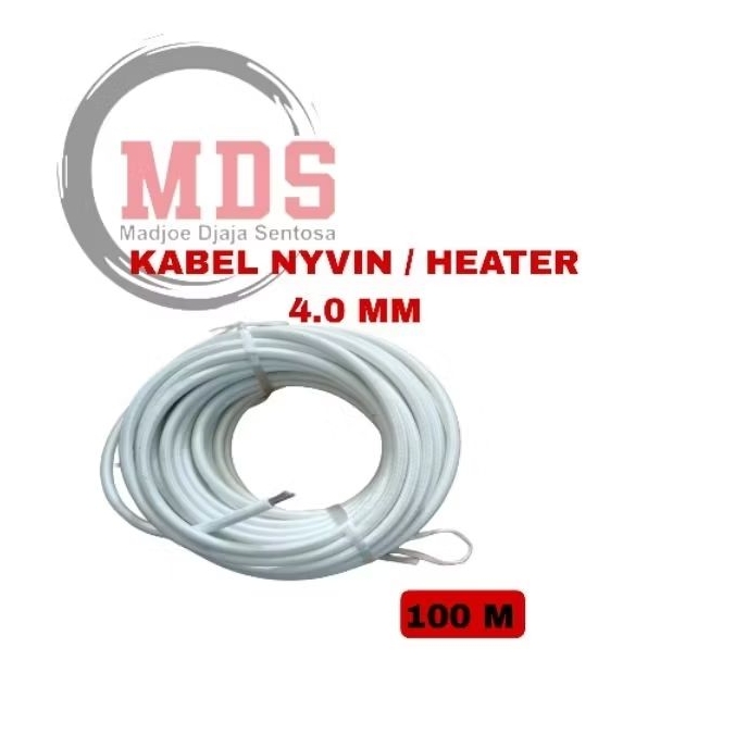 kabel nyvin 4mm / kabel tahan panas 4mm / kabel nyvin 4mm / kabel heater 4mm / 100m