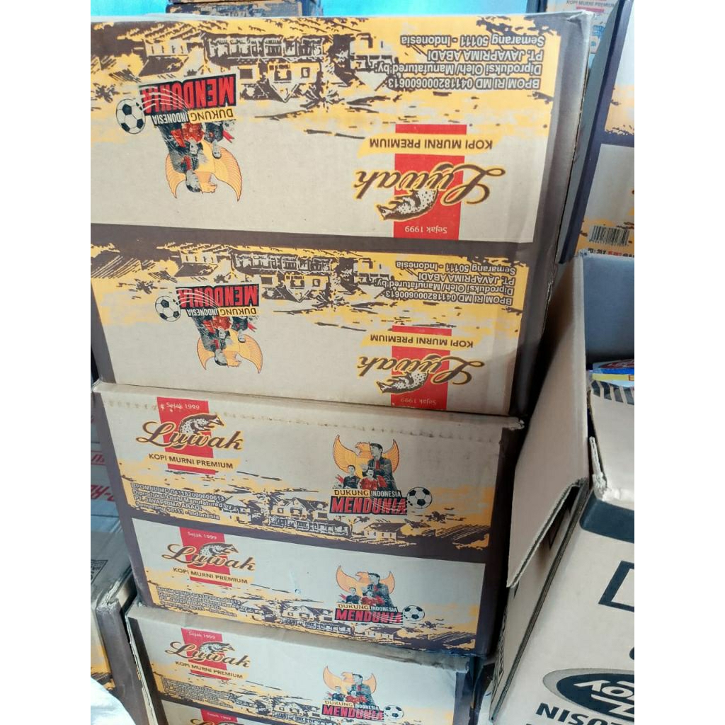 

1 karton kopi luwak mini isi 300 pcs