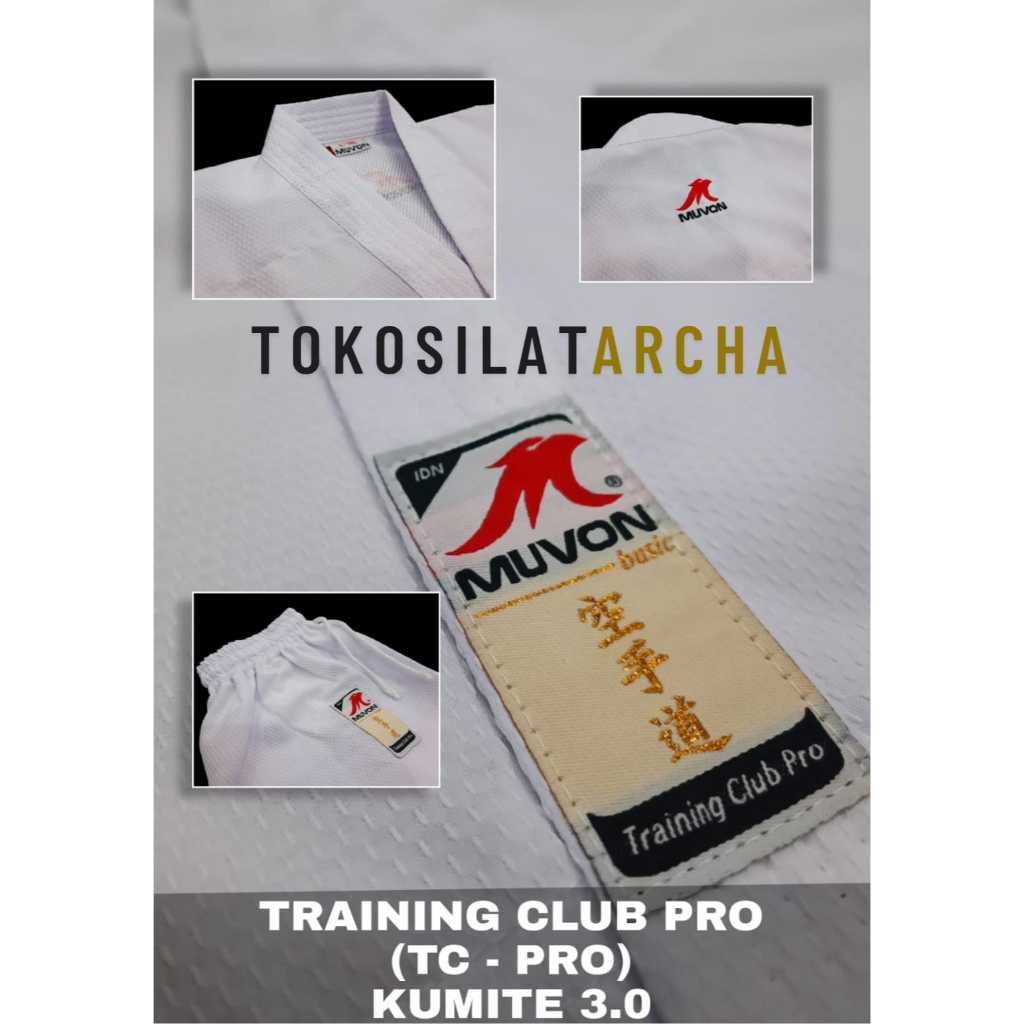 BAJU KARATE KUMITE MUVON TC PRO ORIGINAL / Kumite Muvon TC PRO