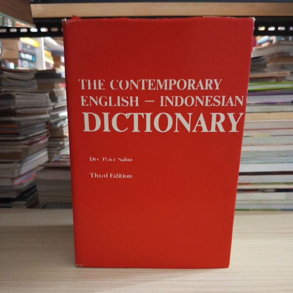 KAMUS THE CONTEMPORARY ENGLISH INDONESIAN DICTIONARY BY DRS PETER SALIM