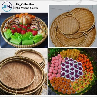 tampah bambu/tampah serbaguna/tampah tumpeng/tampah kue/anyaman bambu/tampah jogja