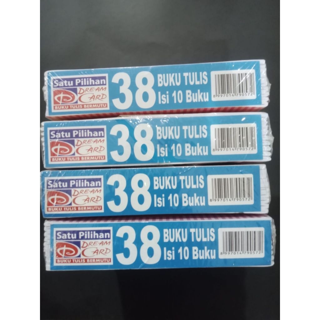 

buku tulis dream card 38