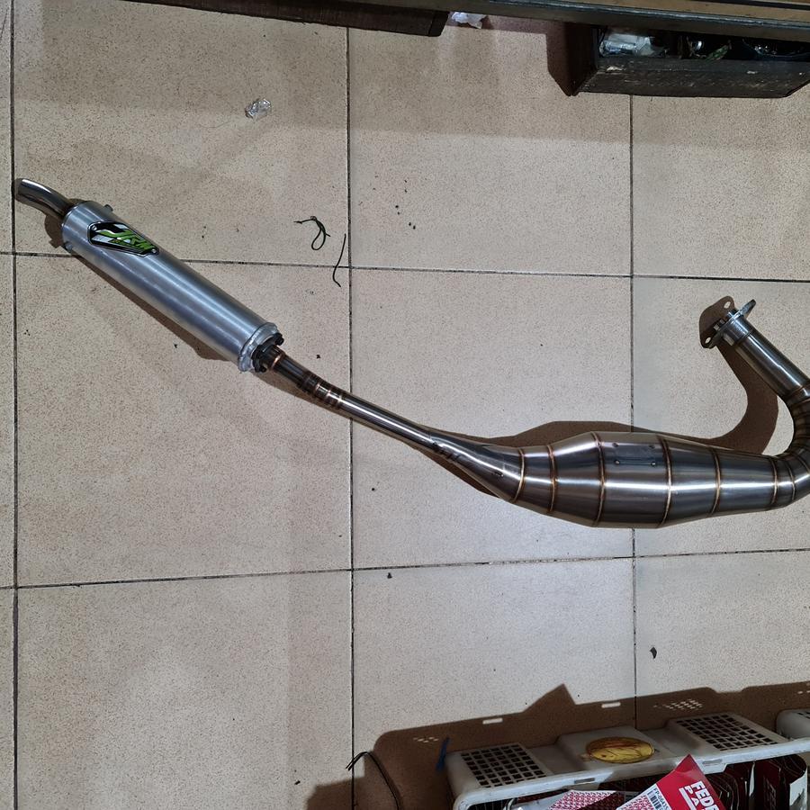 Knalpot JRM Std Stainless Ninja 150 SS R Step Standar