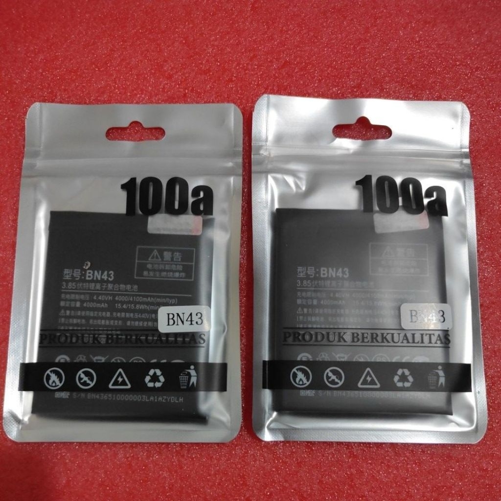 BATRE BN 43/BATRE REDMI NOTE 4X ORI 100A