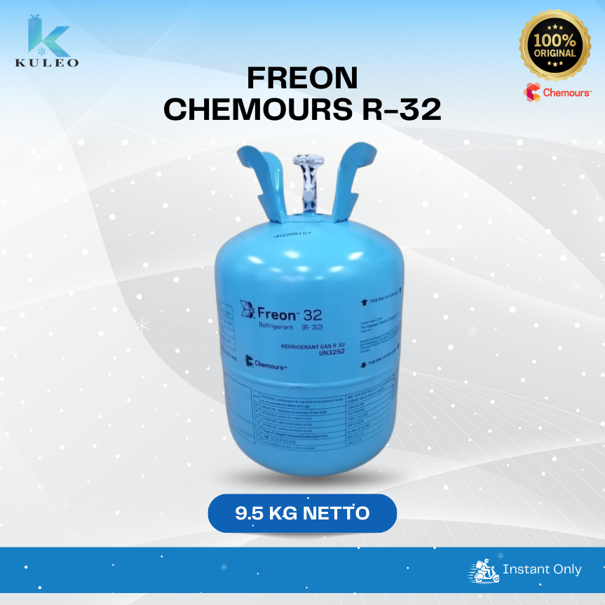 FREON R32 CHEMOURS - FREON R32 CHEMOURS SHANGAI - Freon R32 Chemours Shanghai 9,5Kg