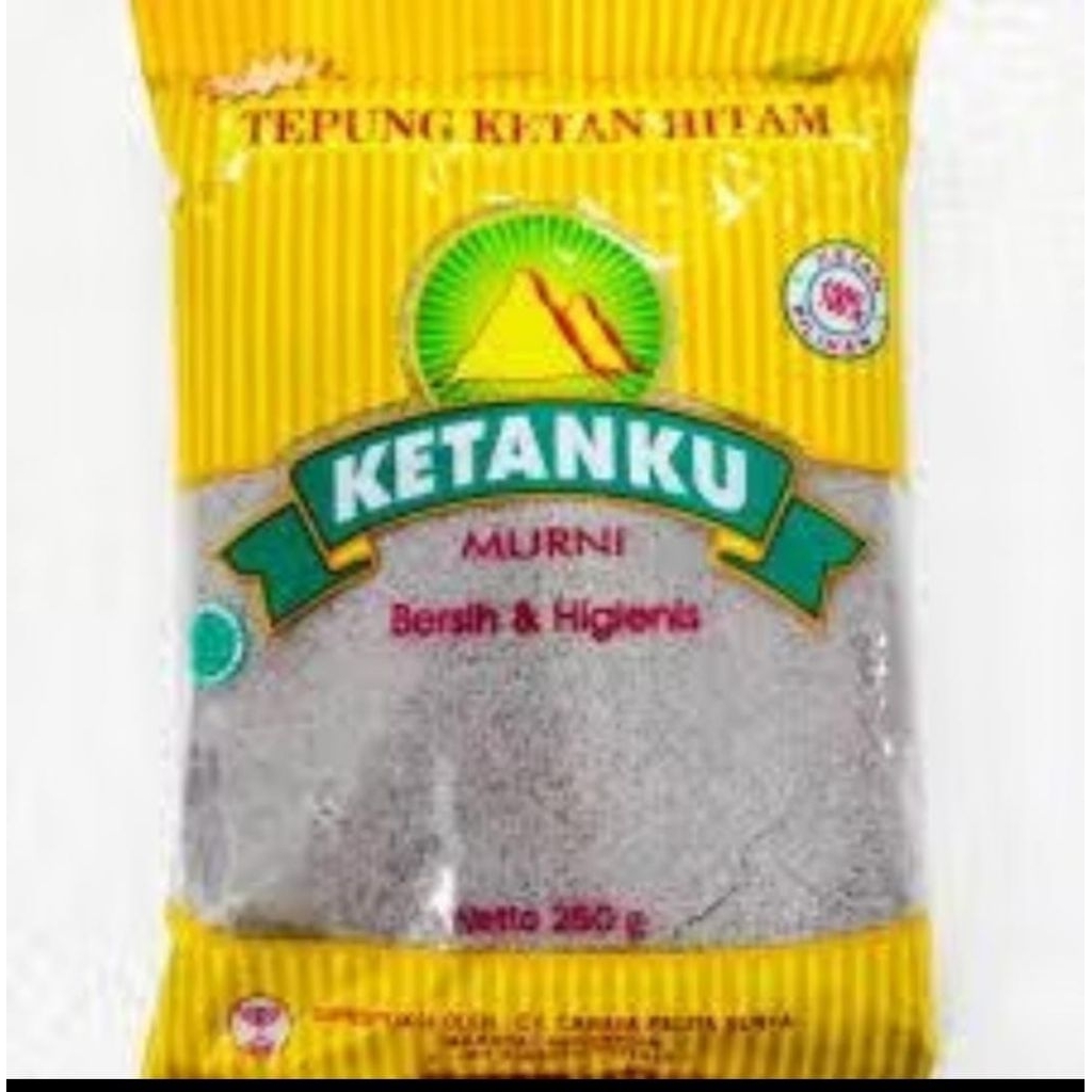 

TEPUNG KETAN HITAM KETANKU 250GR /TEPUNG KETAN HITAM MURNI