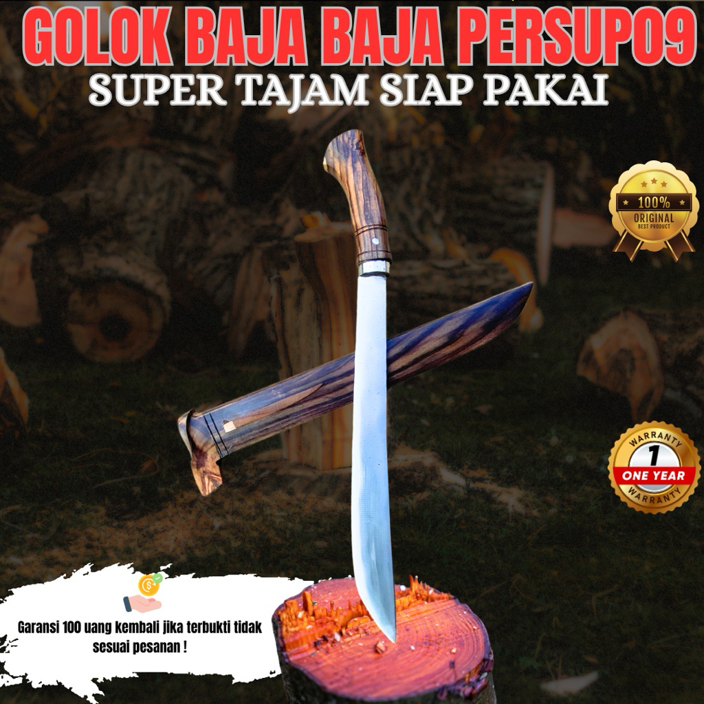 Golok Kebun Sehari Hari | Golok Murah Bahan Baja Per > Pisau Golok Kebun