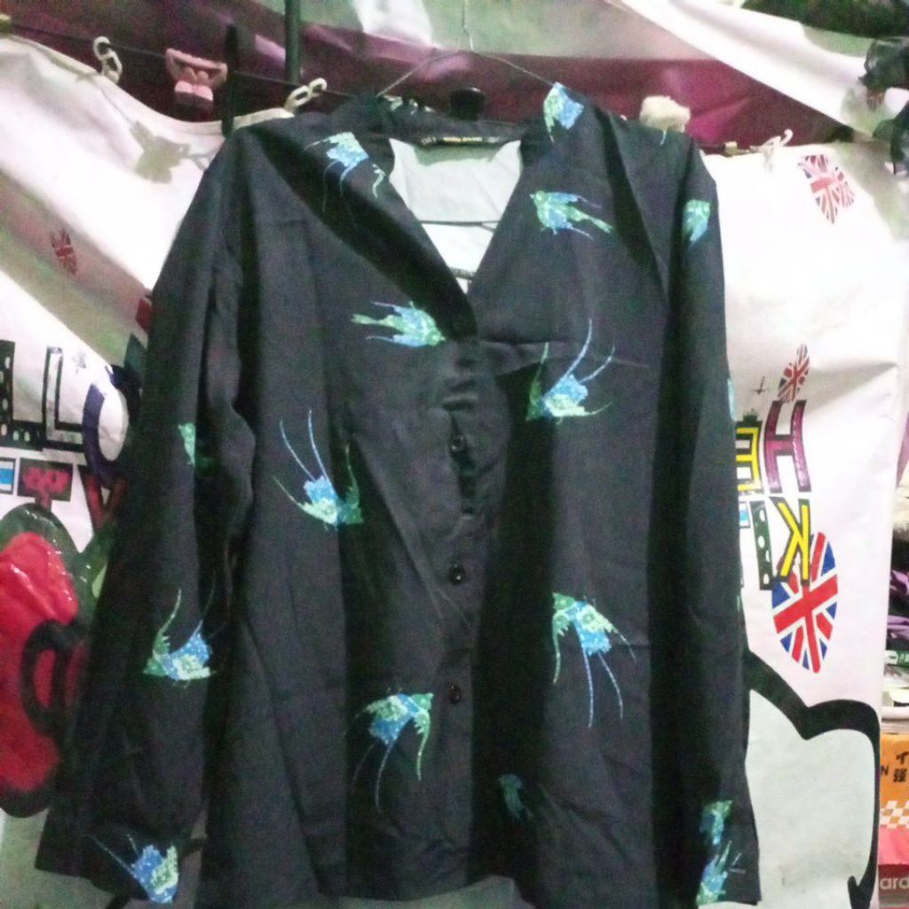 preloved kemeja silk