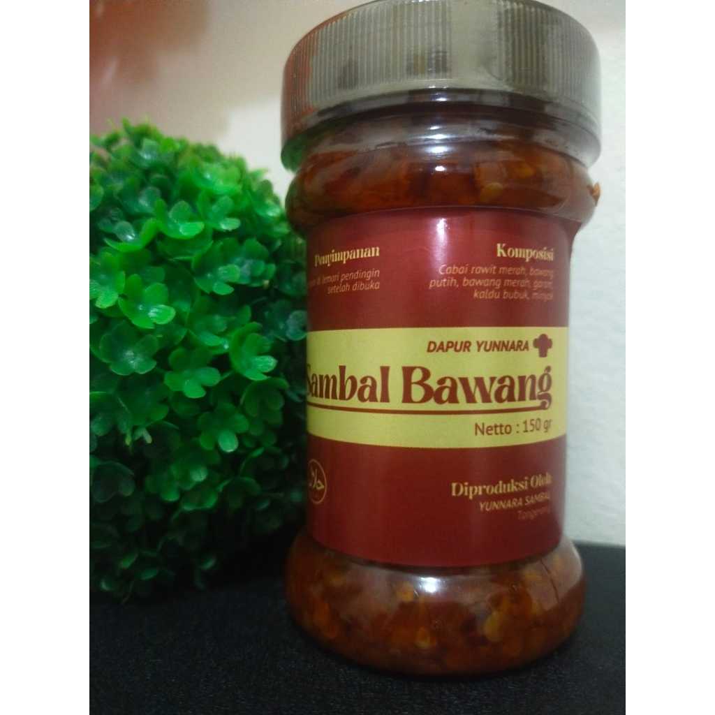 

Yunnara Sambal Bawang 150 gram Pedas Nampoll