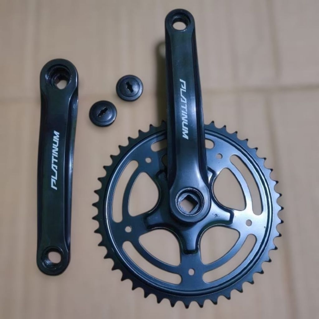 Crank Fixie Crank Sepeda paket lengkap