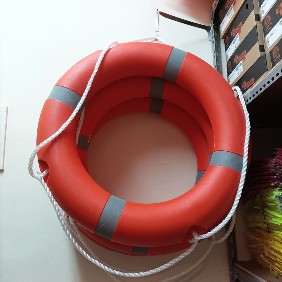 RING BUOY FIBER LIFE BUOY 2.5KG / PELAMPUNG KESEHATAN KAPAL