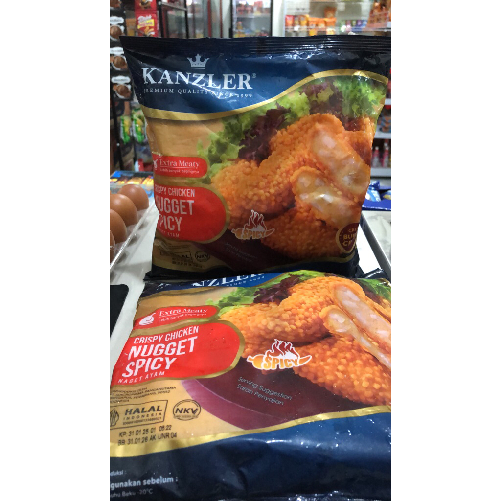 

KANZLER NUGGET SPICY 450gram
