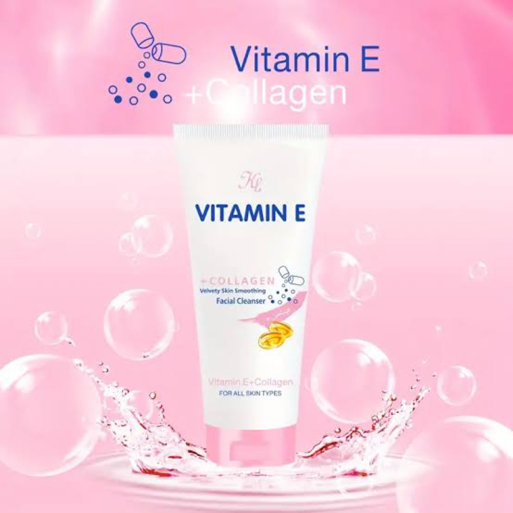AR vitamin e + collagen facial foam 🇹🇭