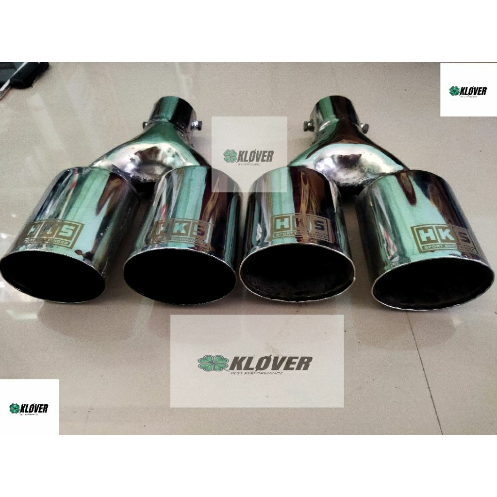 KNALPOT SOS SUOS CABANG DUA UNTUK MOBIL BENSIN & SOLAR