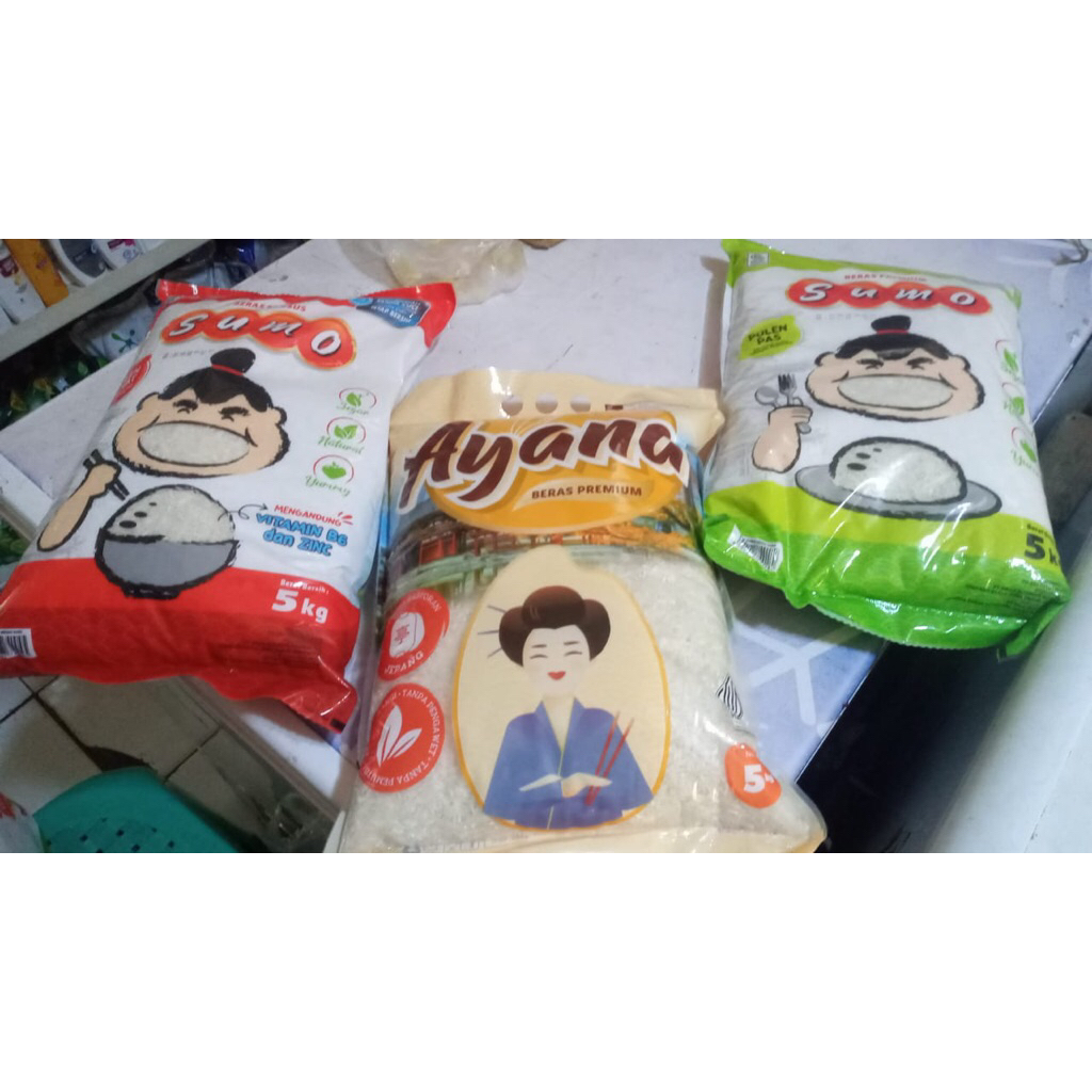 

BERAS PREMIUM SUMO AYANA 5kg