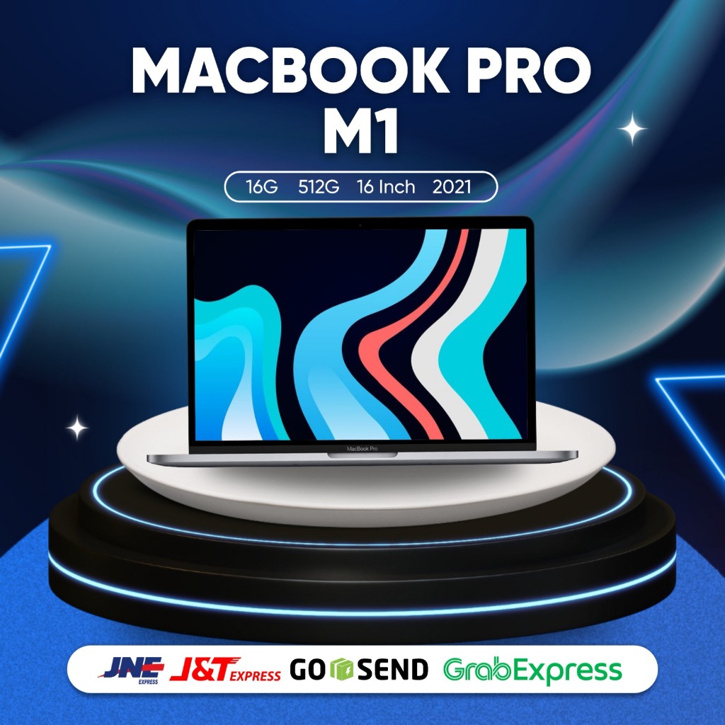 Macbook PRO 2021 M1 16GB 512GB 16inch Second Original A2485