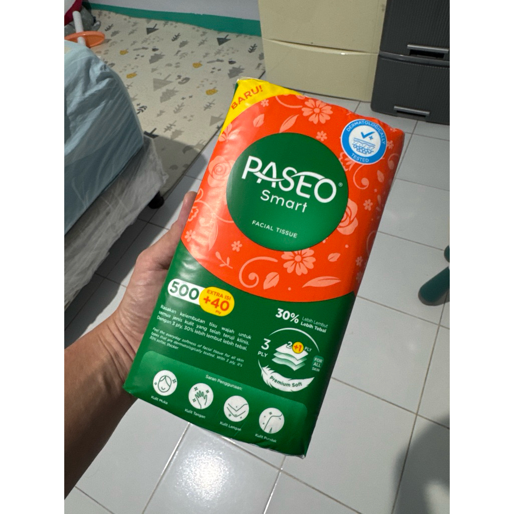 PASEO SMART FACIAL TISSUE