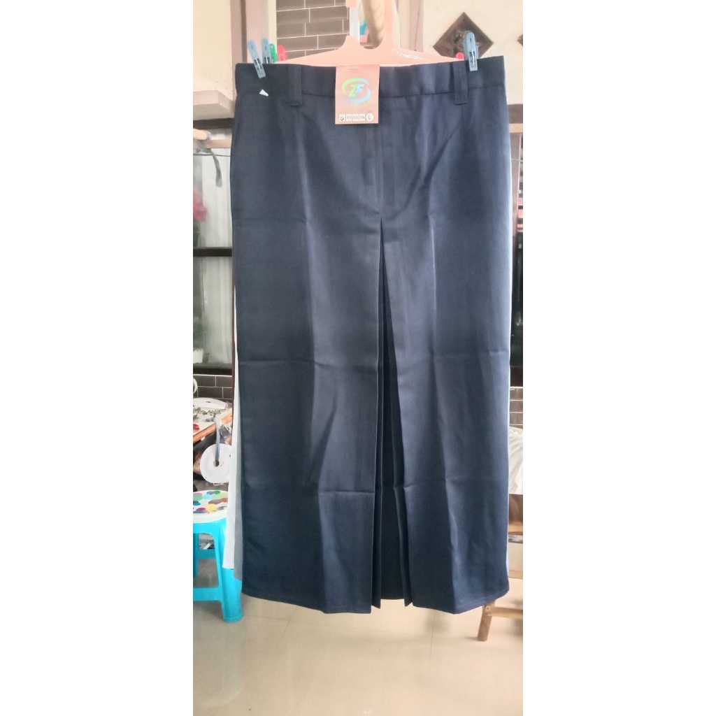 ROK SPan Belah Satu Sekolah SMP SMA SMK Warna Abu Coklat Hitam Putih Biru