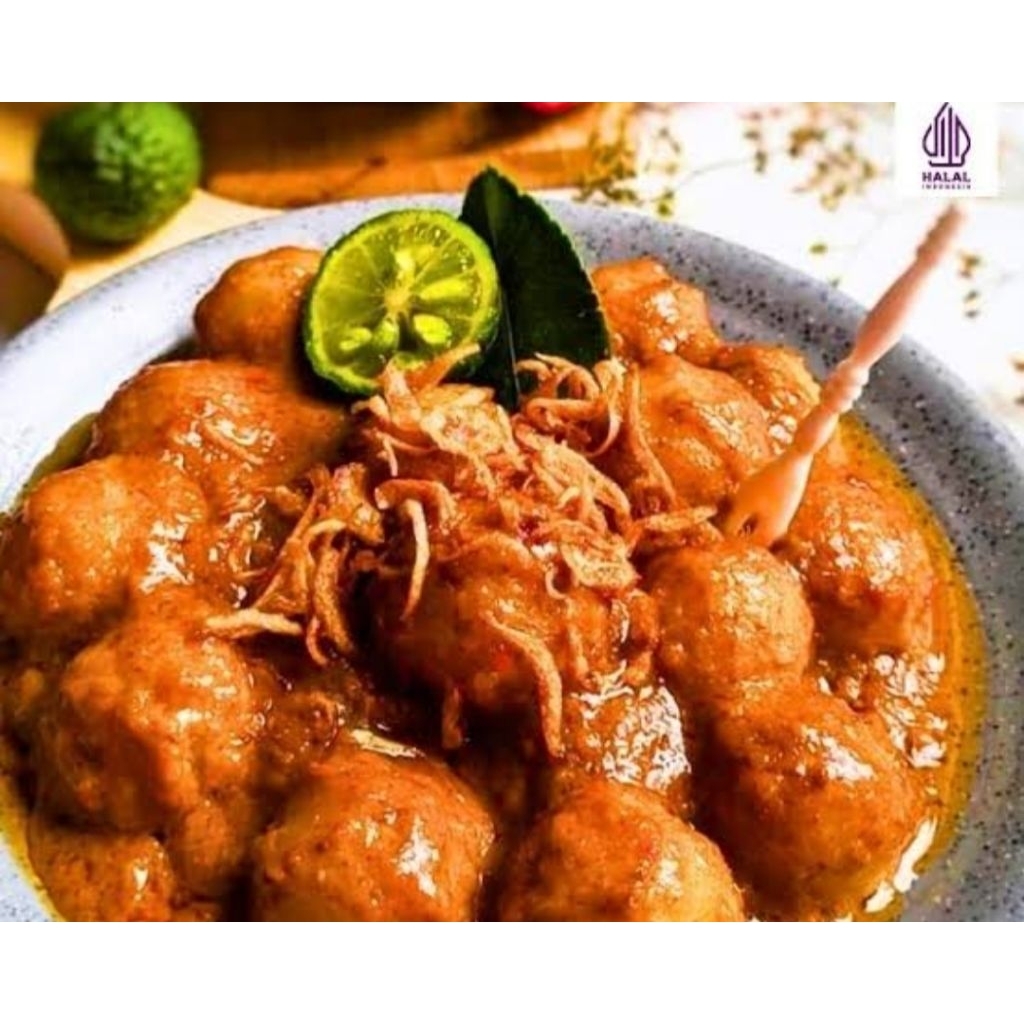 

Cilok Bumbu kacang