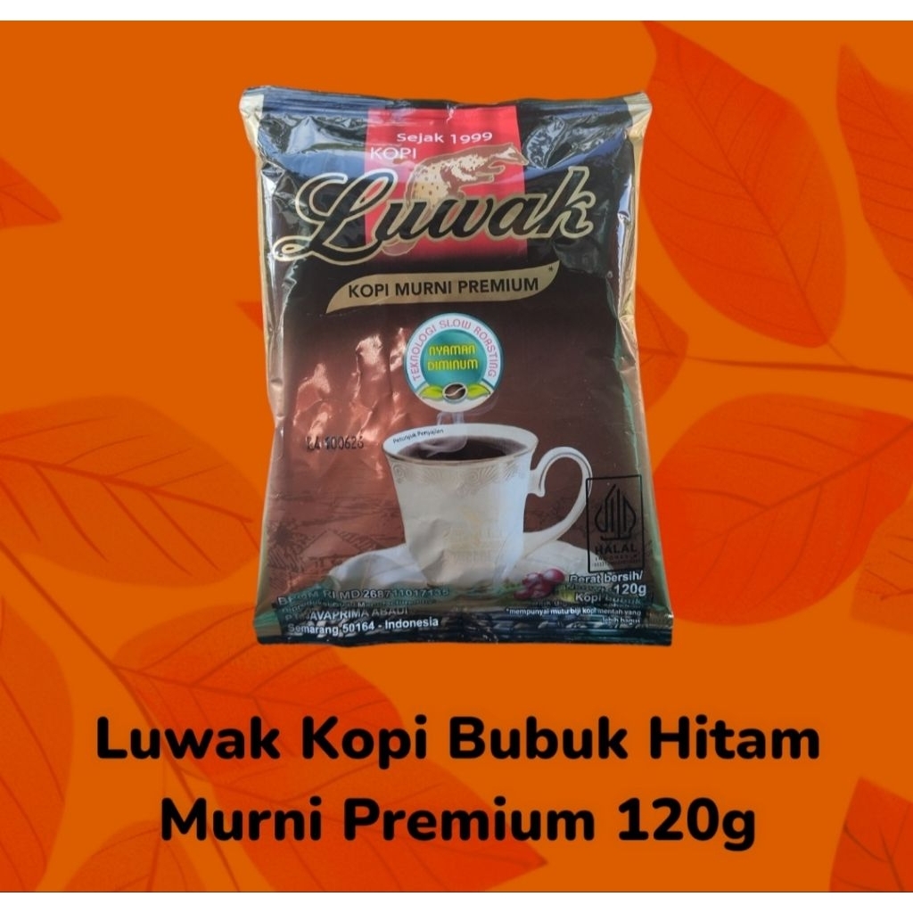 

Luwak Kopi Bubuk Murni Premium 120g