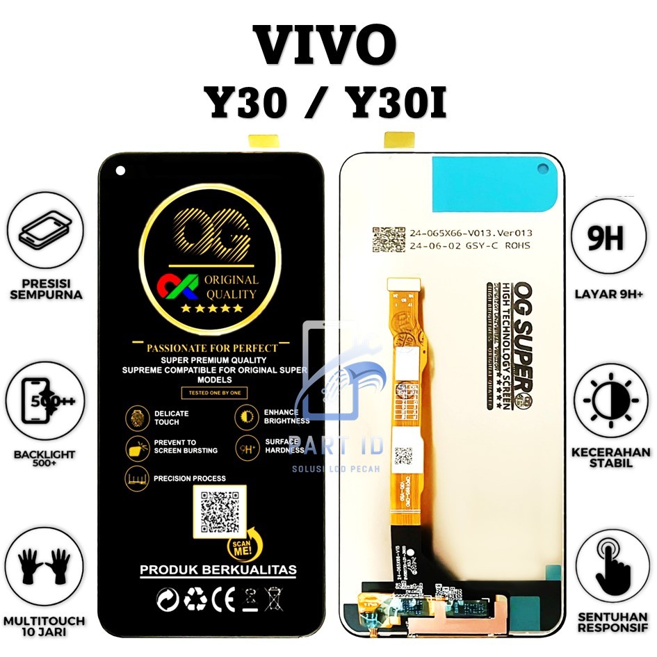 LCD TOUCHSCREEN VIVO Y30 / Y30I   FULLSET ORIGINAL 100%