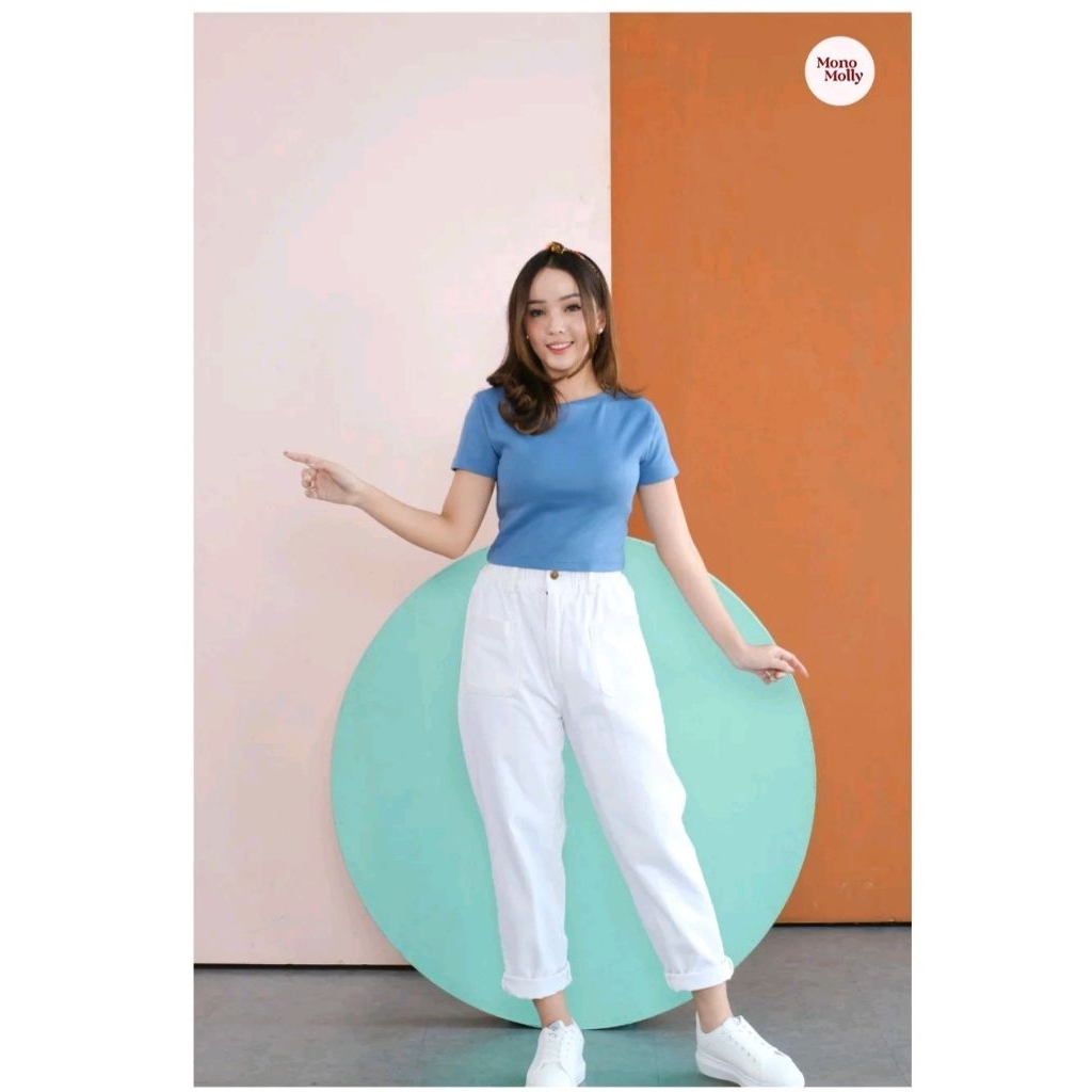 preloved CELANA BAGGY JEANS ALEXA BY monomolly