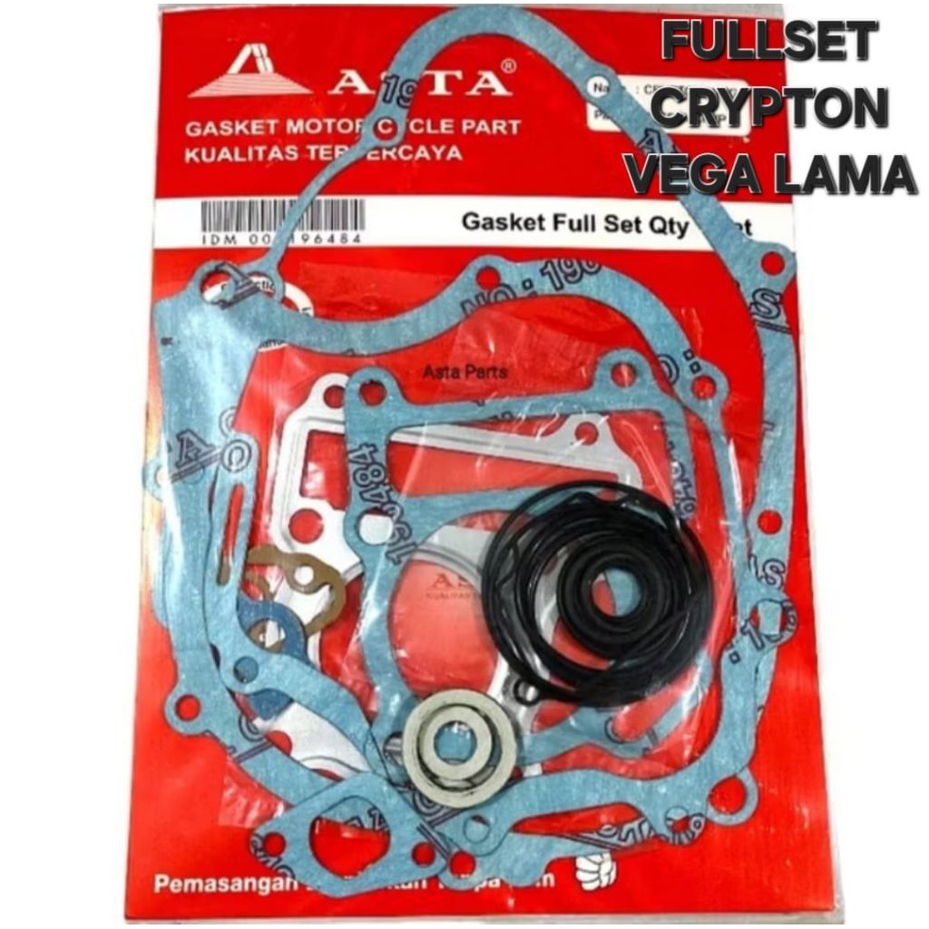 GASKET PAKING FULLSET KOMPLIT CRYPTON VEGA LAMA