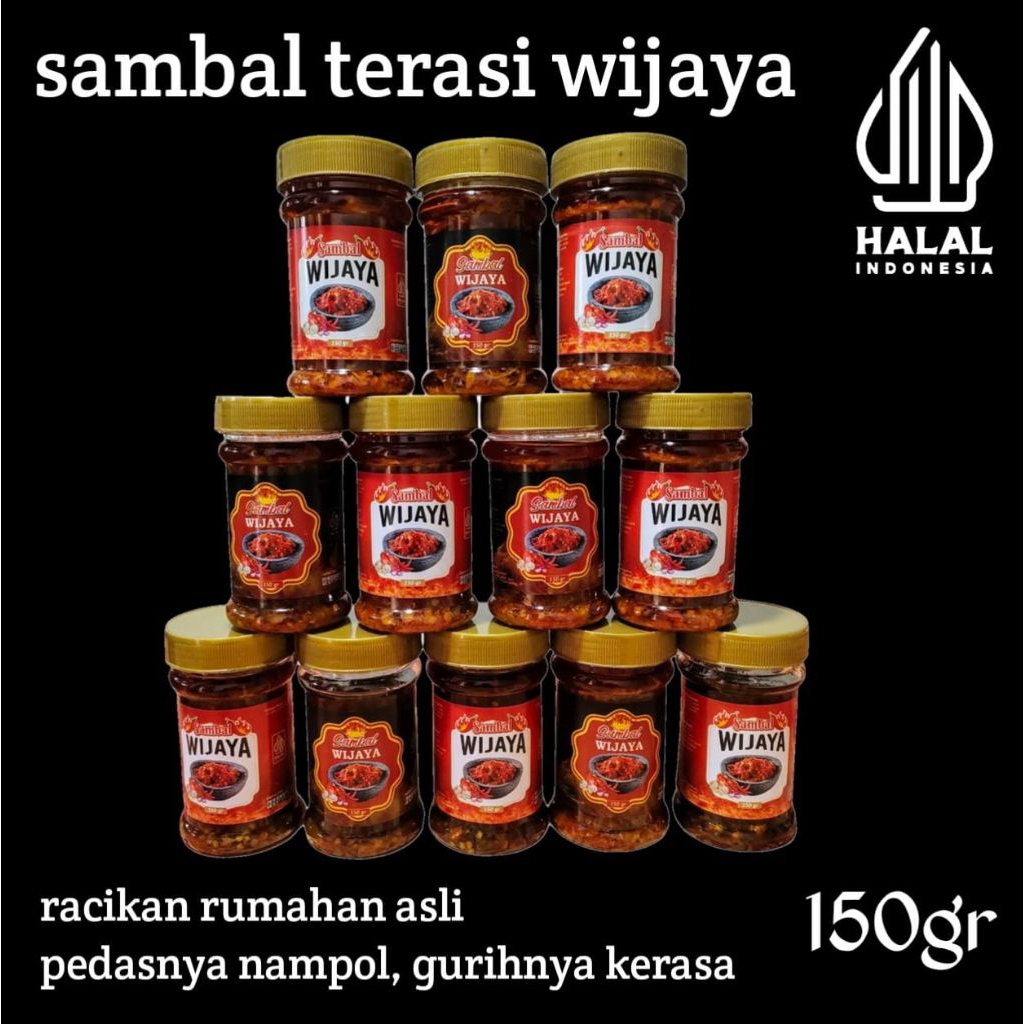 

Sambal Terasi 150gr - Sambal Wijaya