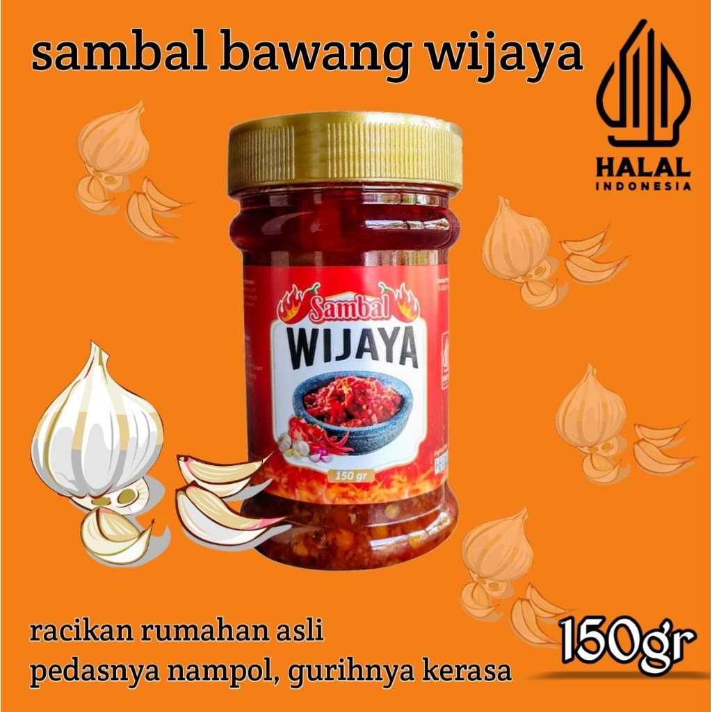 

Sambal Bawang 150gr - Sambal Wijaya