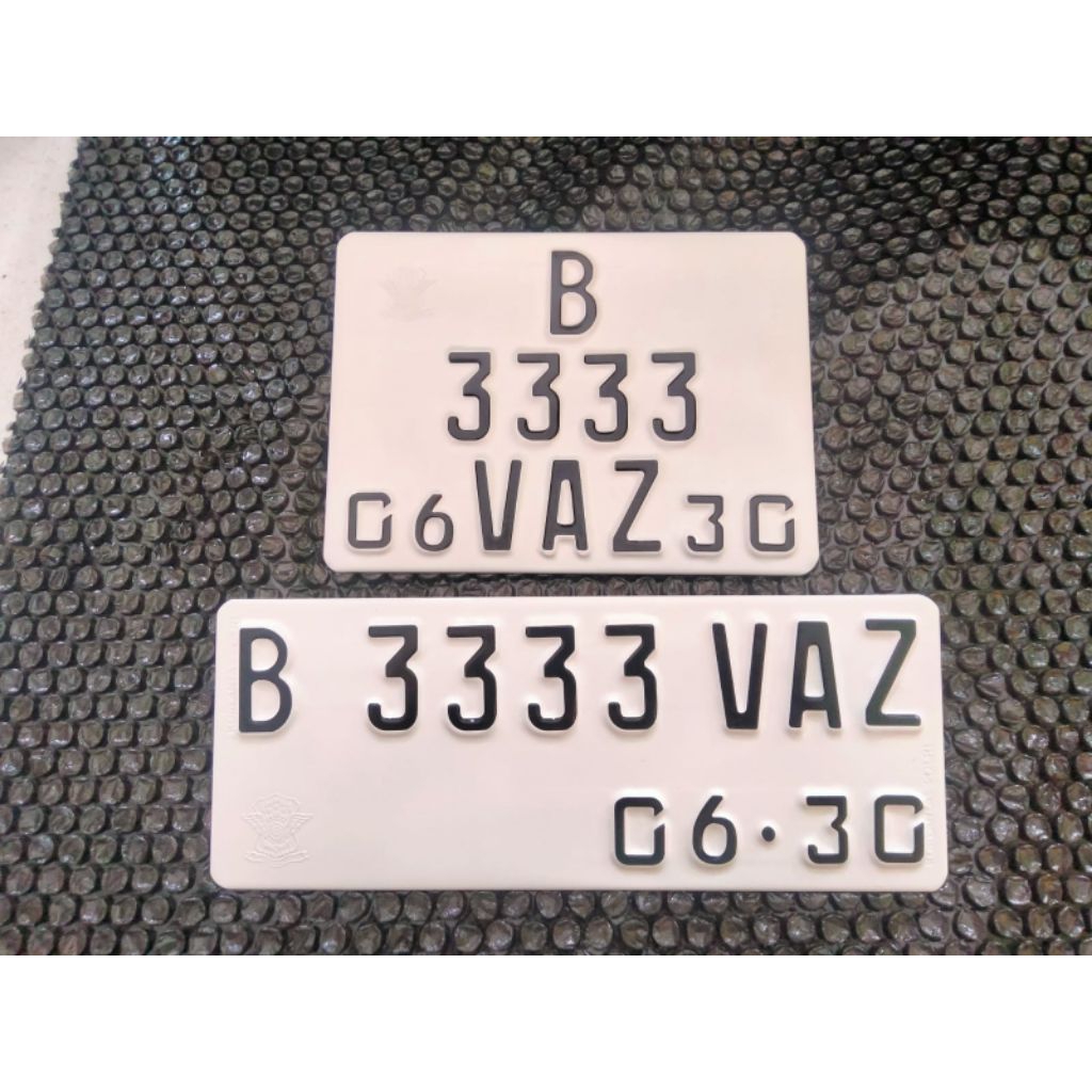Plat Vespa Kotak / matic lainya