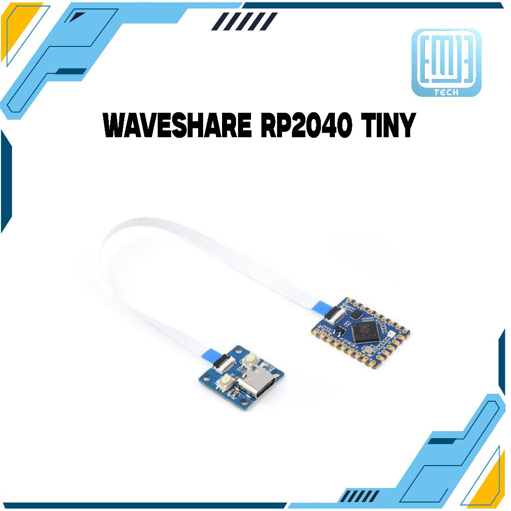 Waveshare RP2040 Tiny Development RP-2040 Zero Kit Daughter Board Pico Like Picofly