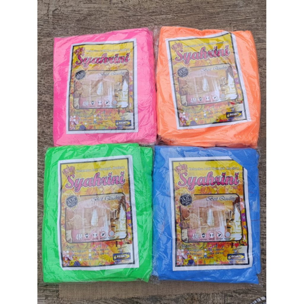 Kelambu Kotak Polos jumbo sakura