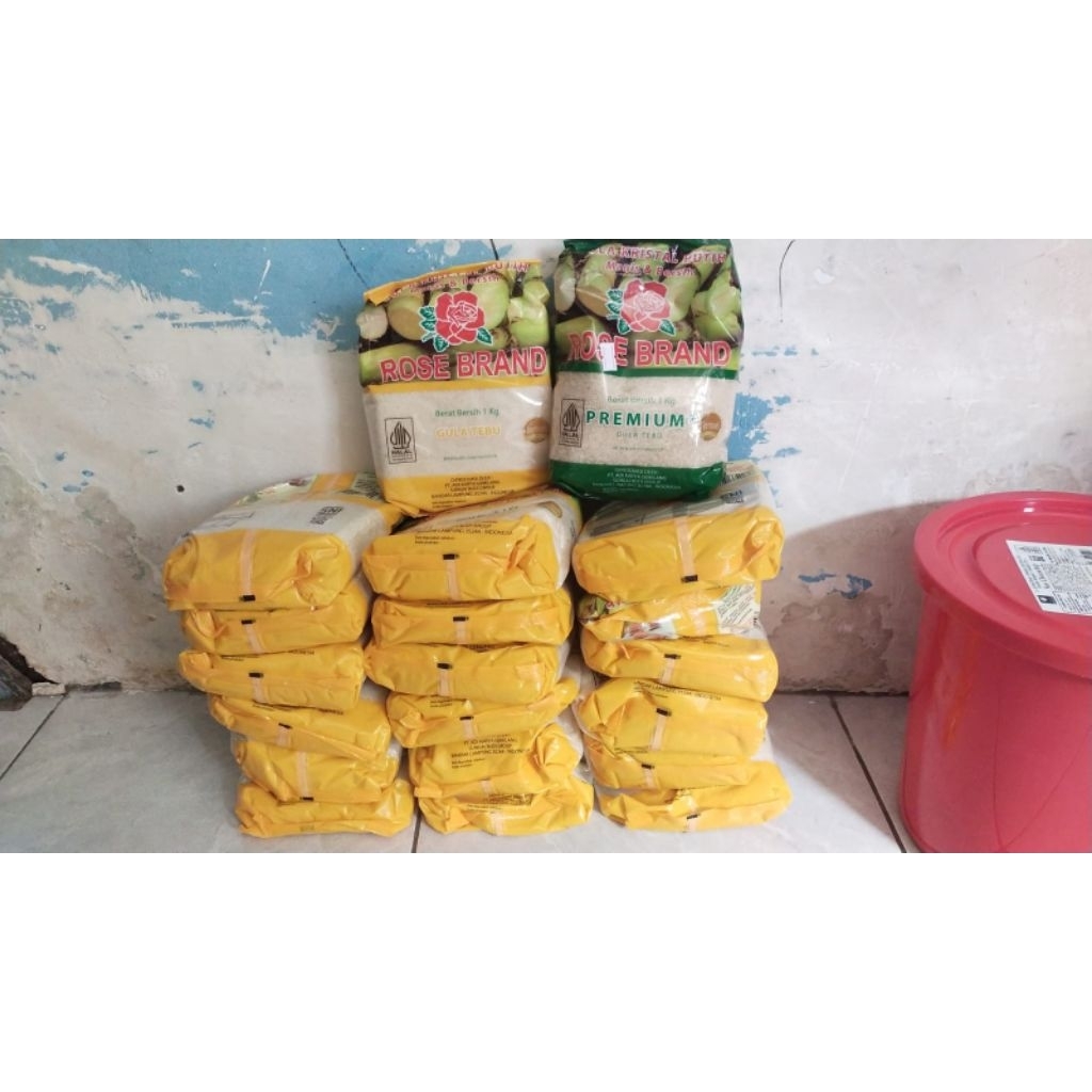 

Gula rosebrand rose brand 1kg