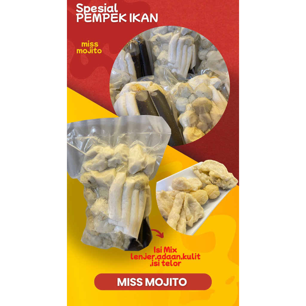 

PEMPEK IKAN CUKO GULA AREN LINGGAU