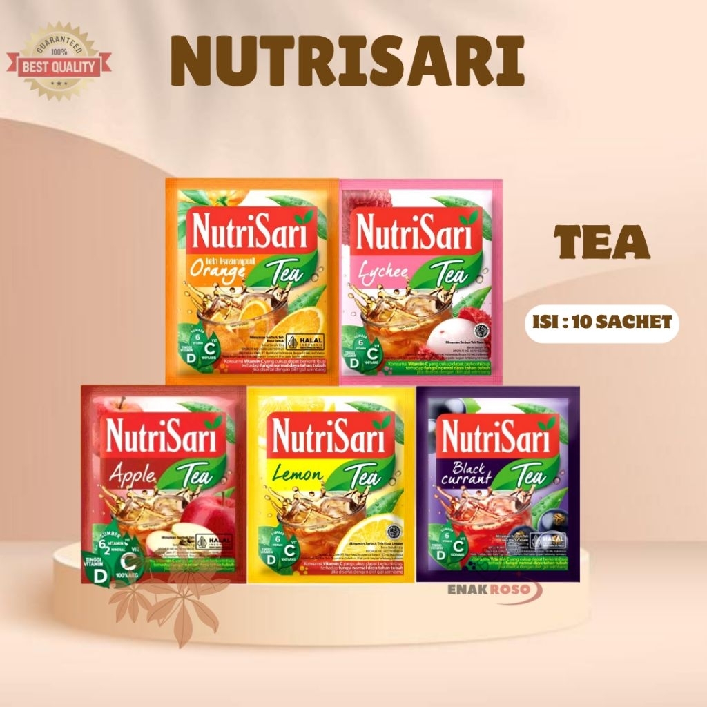 

Nutrisari Tea Minuman Segar Pelepas Dahaga