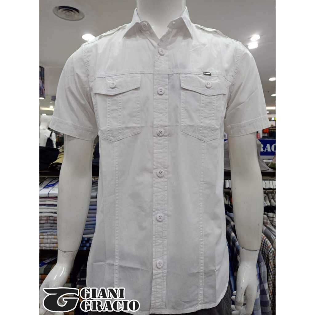 New Kemeja Outdoor/Army Putih GIANI GRACIO 00109