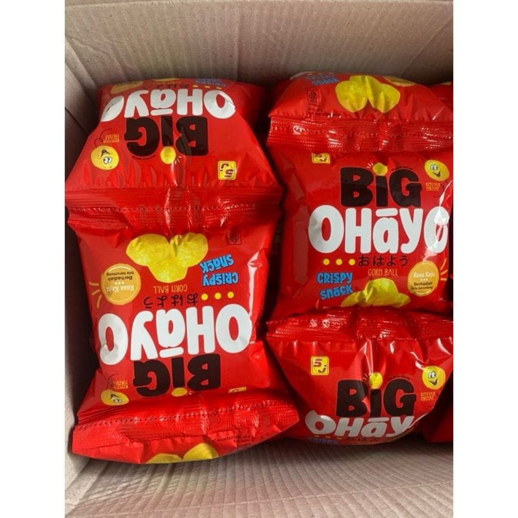 

ciki berhadiah ciki BIG OHAYO , ciki jadul berhadiah per renceng isi 10