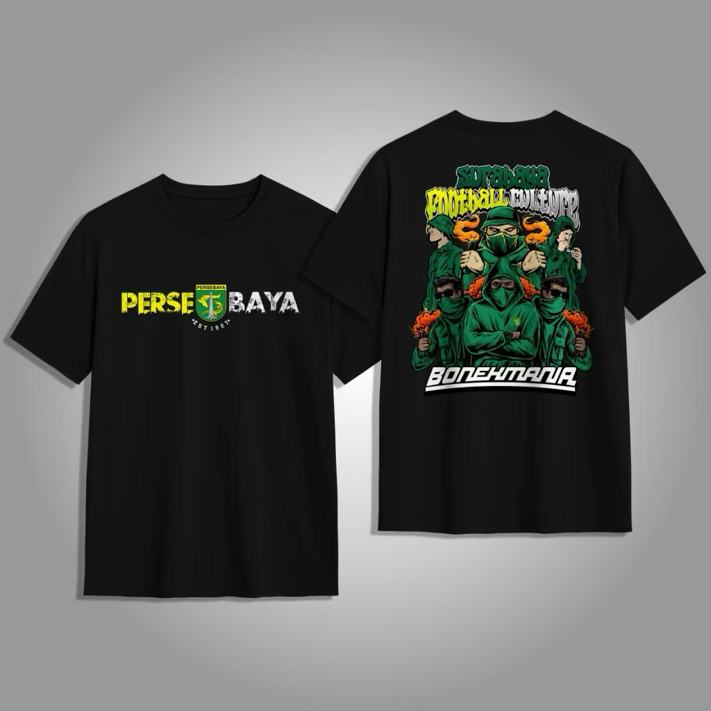 KAOS-DISTRO KEREN PERSEBAYA FOOTBALL CULTUR